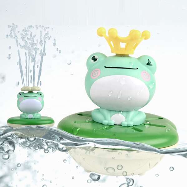 Mr. Froggy - dječja igračka za kupanje u obliku žabe koja šprica vodu kao fontana.